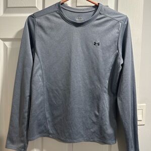 Under Armour Men's Steel Gray Long Sleeve Tee